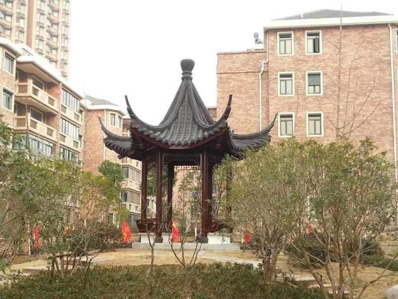 防腐木凉亭
