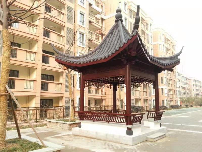 防腐木凉亭